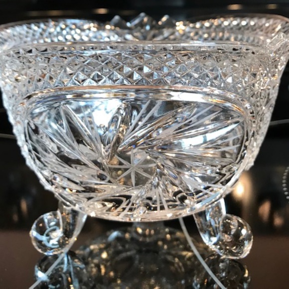 Vintage Crystal Vase - Picture 5 of 11